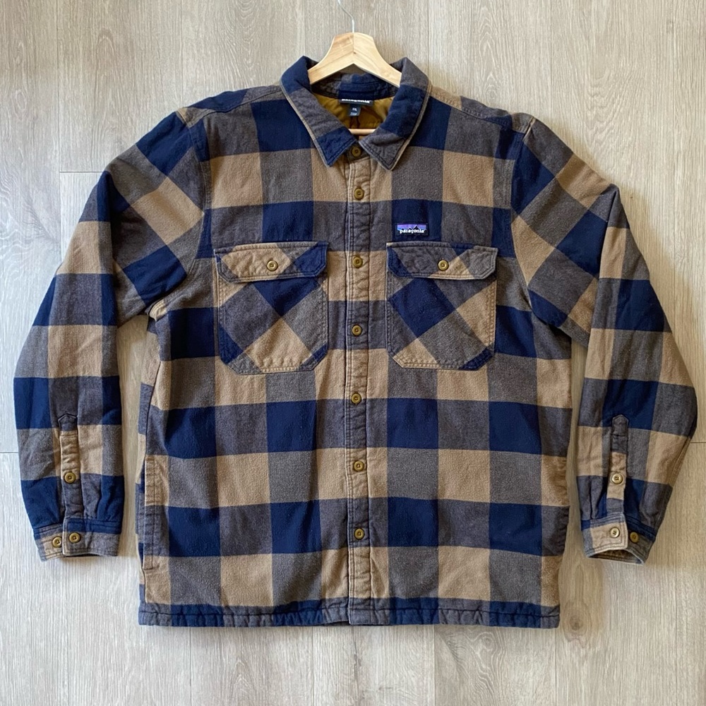 Patagonia Insulated Organic Cotton Midweight Fjord Flannel Shirt